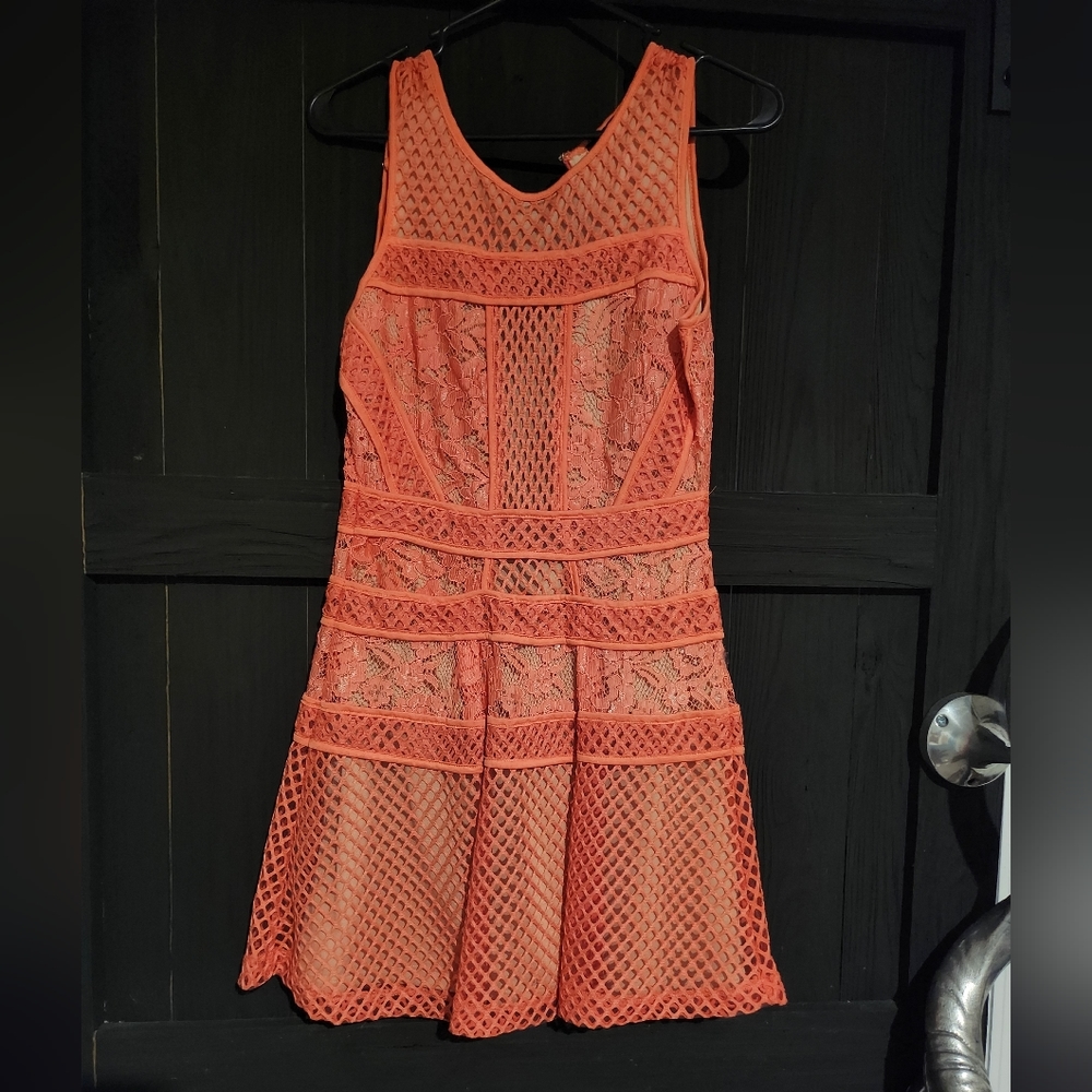 Venus coral summer dress
